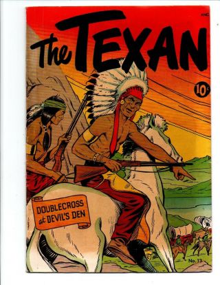 The Texan 13 - Matt Baker Cover - St Johns - 1951 - Fine