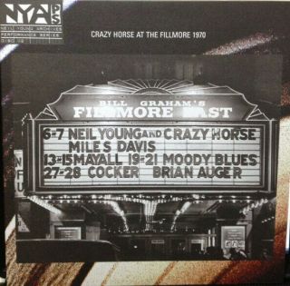 Neil Young & Crazy Horse - Live At The Fillmore East Lp 180gr (ny Archives/perfo