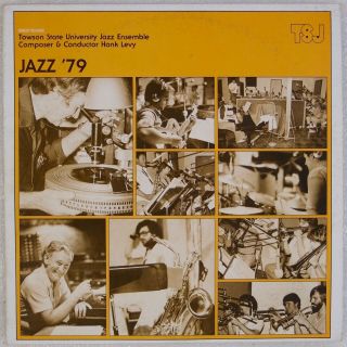Towson University Jazz Ensemble: ’79 Hank Levy Private Jazz Funk Lp Nm - Vinyl
