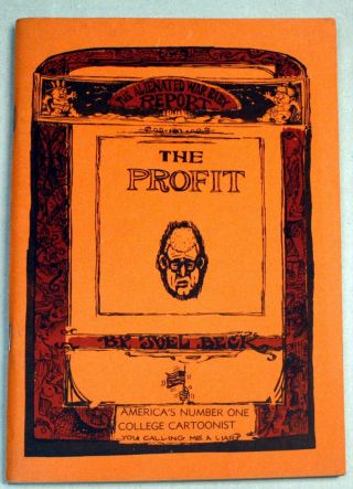 Underground Comic Book Comix - The Profit By Joel Beck - First Edition - 96 Pages