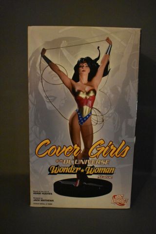 Dc Direct Cover Girls Of The Dc Universe Wonder Woman Statue Hughes