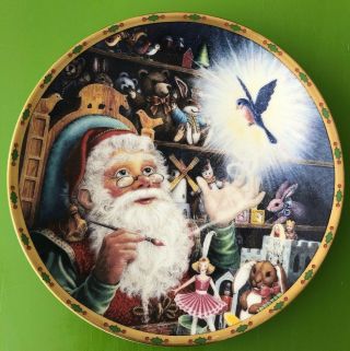 1994 Lenox Lynn Bywaters Wonder Of Wonders Plate A0584 Limited Edition Christmas