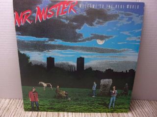 Mr.  Mister - Welcome To The Real World - Signed Lp