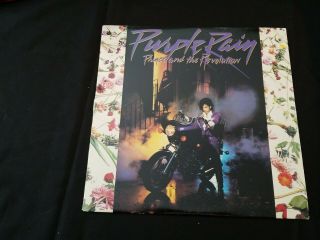 Prince And The Revolution ‎– Purple Rain - 1984 Vinyl Record Album Vg