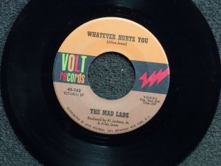 Northern Soul The Mad Lads Whatever Hurts You Volt 162 M -
