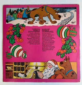 EXCITING CHRISTMAS STORIES WITH SCOOBY - DOO AND FRIENDS 1978 PETER PAN RECORDS LP 2