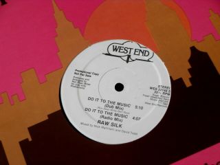 Raw Silk Do It To The Music Near Promo West End 12 " Single