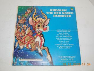 Vinyl Album Record,  Rudolph The Red Nosed Reindeer Peter Pan N - 8089