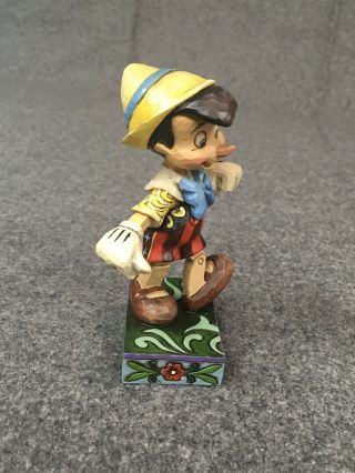 Jim Shore Disney Traditions Pinocchio “Lively Step” 4010027 Figurine 5” tall 2