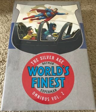 Batman & Superman In World’s Finest: The Silver Age Omnibus Vol.  2 (hc,  Nm)