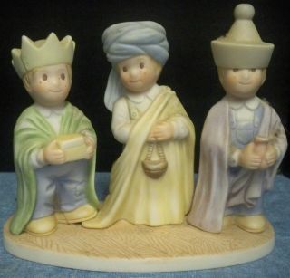 Circle Of Friends Masterpiece Porcelain Figurine We Three Kings 1996 Scripture