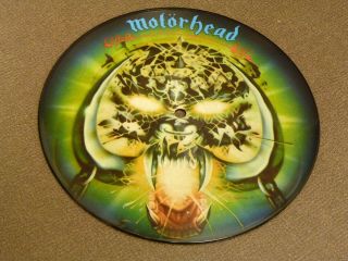 Motorhead Overkill Limited Edition 7 " Picture Disc Vinyl