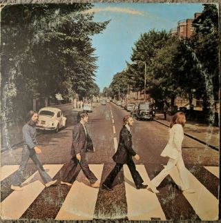 Abbey Road By The Beatles (lp,  1969,  Apple Records)