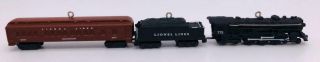 2015 Lionel 2148ws Deluxe Pullman Set Hallmark Miniature Ornament Train