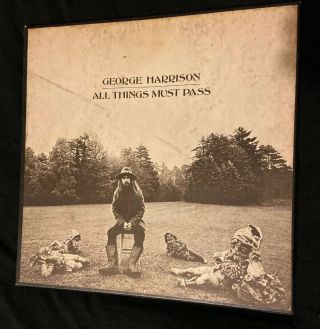 George Harrison All Things Must Pass Triple Vinyl Lp Record Album 1970