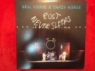 Neil Young " Rust Never Sleeps " Lp 1979 Orig Reprise Hs - 2295 Rock Us M -