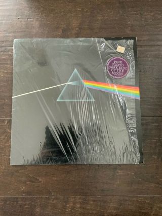 Pink Floyd Dark Side Of Th Moon Viynl With Poster & Stickers 1973