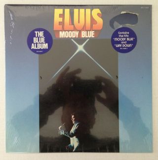 1977 Elvis Presley Lp Moody Blue Rca Afl1 - 2428