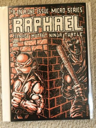 Raphael Teenage Mutant Ninja Turtle 1 (1st Print) - Mirage,  1985
