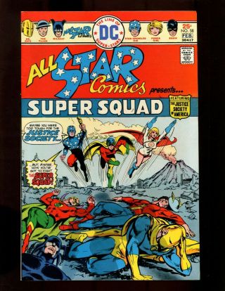 All Star Comics 58 Vf Wood 1st Power Girl Justice Society Of America Dr Fate
