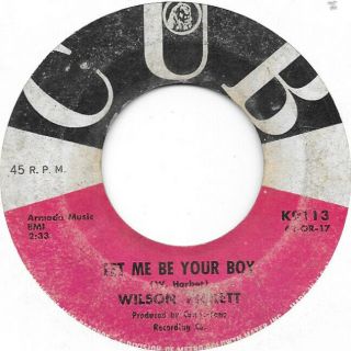 Wilson Pickett Let Me Be Your Boy On Cub Northern Soul 45 Hear