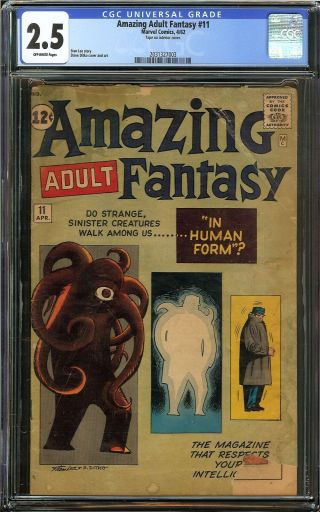 Adult Fantasy 11 Cgc 2.  5 Zogg Steve Ditko Cover Marvel Comics