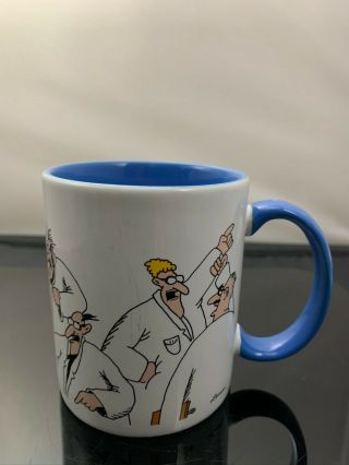 The Far Side by Gary Larson At the Crabbiness Research Institute Coffee Mug 1998 2