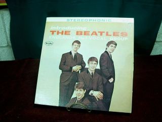 Introducing The Beatles Lp Album Record And Is By Vee Jay Records Sr1062