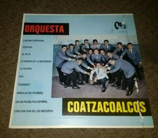 Orquesta Coatzacoalcos - La Sitiera Hear It Latin Jazz Mexican Mambo Cha Lp