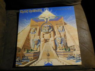 Iron Maiden - Powerslave Lp (1984 Capitol) First Pressing