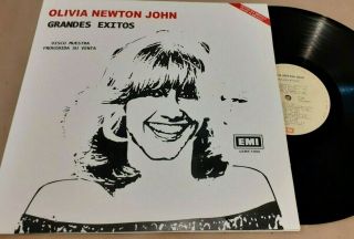 Olivia Newton John - Greatest Hits - Lp Mexico Promo Radio Unique Cover Ps Emi
