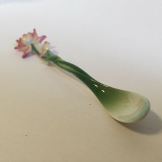 Kathy Ireland Home Franz Sculpted Flower Spoon Water Lilly ? Gardener Gift Bride