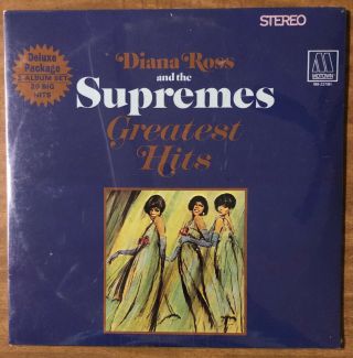 Diana Ross And The Supremes Greatest Hits - Vinyl 1967 Double Lp Factory
