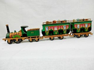 Department 56 - Heritage Village Coll,  " The Flying Scot " Train,  Set Of 4,  Op $55