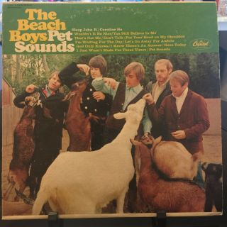 The Beach Boys – Pet Sounds – Surf Rock - Psych Rock Vinyl Lp Mono Vg