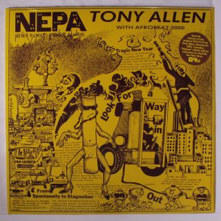 Tony Allen With Afrobeat 200: N.  E.  P.  A.  Lp (netherlands,  Reissue)