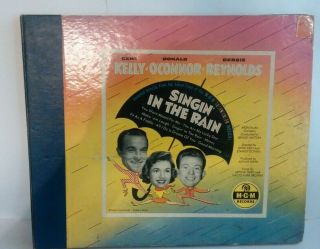 Mgm Box - Set 4 78rpm Records Of Singing In The Rain Kelly,  O 