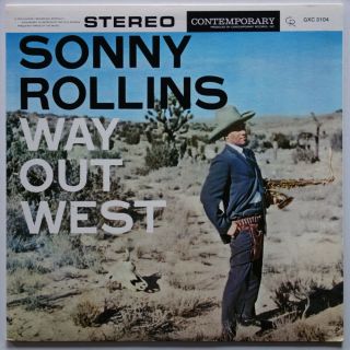 Sonny Rollins Way Out West On Contemporary - Japan King Lp Nm