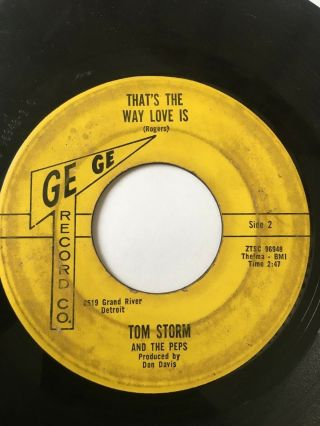 Northern Soul 45/ Tom Storm " That 