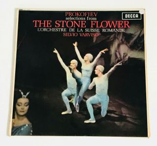 Uk Decca Sxl 6203 Wbgr Lp Varviso Osr Prokofiev The Stone Flower Nm