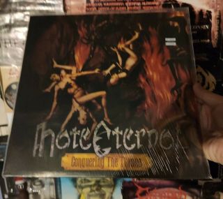 Hate Eternal - Conquering The Throne Lp Vinyl Death Metal Record