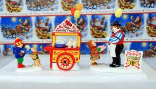 Dept 56 " Carnival Tickets And Cotton Candy " The Snow Village 54938