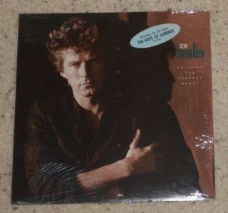 Vintage Don Henley Building The Perfect Beast Vinyl Record Ghs 24026