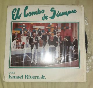 Lp Vinyl Salsa - El Combo De Siempre Con Ismael Rivera Jr.  1987 Tucan Records