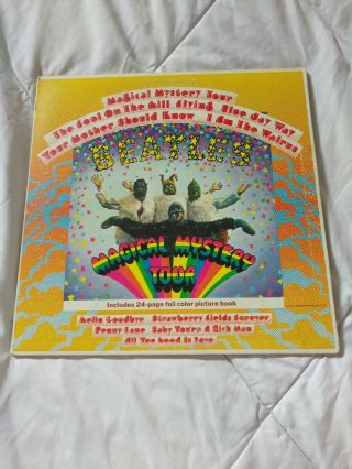 The Beatles Magical Mystery Tour Us Vinyl Lp Capital Smal - 2835 1967 W Booklet