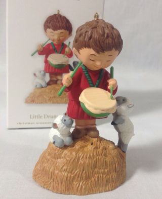 Hallmark 2010 " Little Drummer Boy " Keepsake Ornament Magic: Features Sound Song