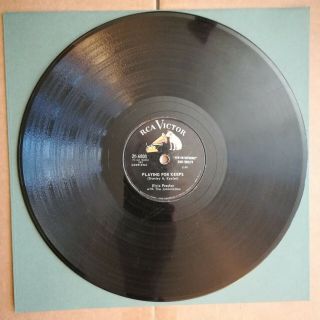 Elvis Presley Playing For Keeps / Too Much 78 Rca Victor 20 - 6800 V