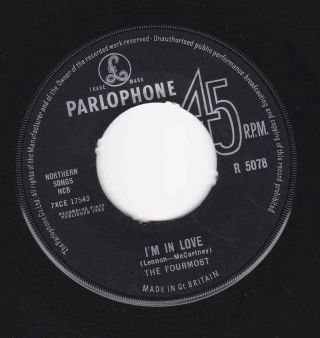 Set Of Five Beatle - Related 45 