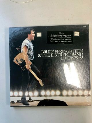 Bruce Springsteen And The E Street Band Live 1975 - 85 Columbia 5 - Lp Set