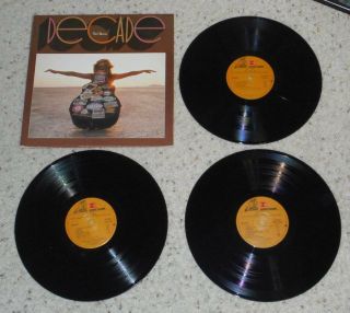 Vintage Neil Young Decade Vinyl Record Album Warner Bros 3rs 2257